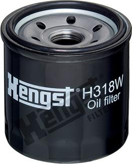 Hengst Filter H318W - Масляный фильтр parts5.com