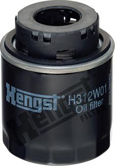 Hengst Filter H312W01 - Масляный фильтр parts5.com