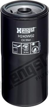 Hengst Filter H240W02 - Масляный фильтр parts5.com