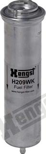 Hengst Filter H209WK - Топливный фильтр parts5.com