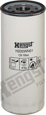 Hengst Filter H200WN01 - Масляный фильтр parts5.com