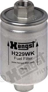 Hengst Filter H229WK - Топливный фильтр parts5.com