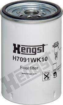 Hengst Filter H7091WK10 - Топливный фильтр parts5.com