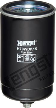 Hengst Filter H70WDK15 - Топливный фильтр parts5.com