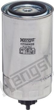 Hengst Filter H70WK09 - Топливный фильтр parts5.com