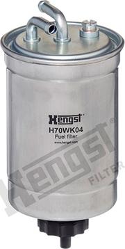 Hengst Filter H70WK04 - Топливный фильтр parts5.com
