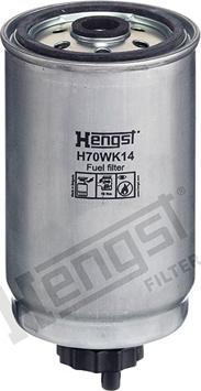 Hengst Filter H70WK14 - Топливный фильтр parts5.com