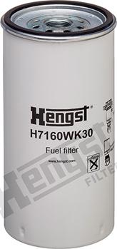 Hengst Filter H7160WK30 - Топливный фильтр parts5.com