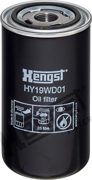 Hengst Filter HY19WD01 - Фильтр, система рабочей гидравлики parts5.com