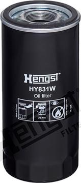 Hengst Filter HY831W - Фильтр, система рабочей гидравлики parts5.com