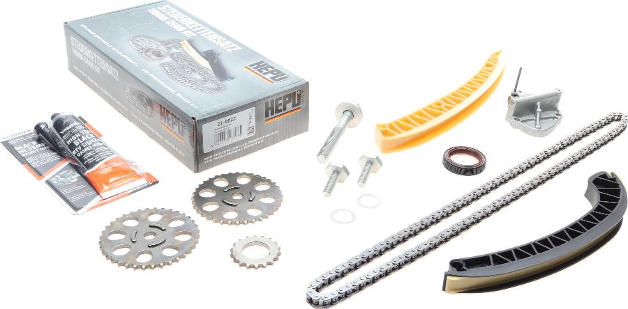 Hepu 21-0022 - Комплект цепи привода распредвала parts5.com