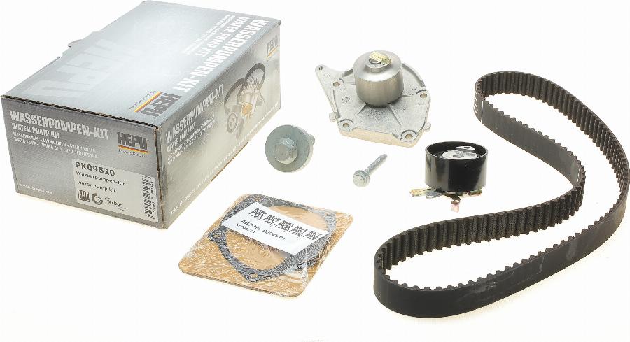 Hepu PK09620 - Water Pump & Timing Belt Set parts5.com