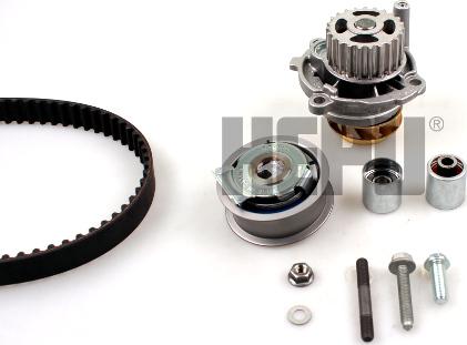 Hepu PK05451 - Водяной насос + комплект зубчатого ремня parts5.com