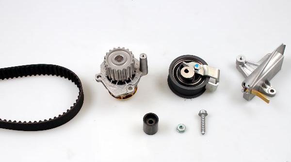 Hepu PK05652 - Водяной насос + комплект зубчатого ремня parts5.com