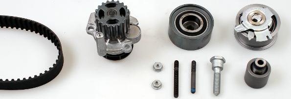 Hepu PK06542 - Водяной насос + комплект зубчатого ремня parts5.com