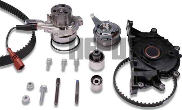 Hepu PK06691 - Водяной насос + комплект зубчатого ремня parts5.com