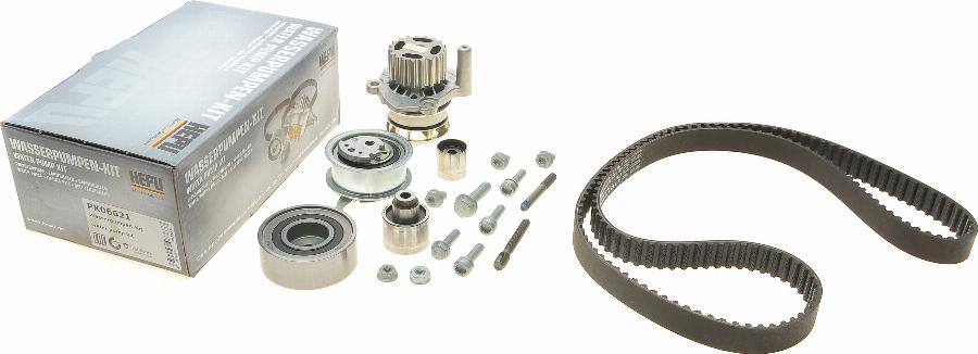 Hepu PK06621 - Водяной насос + комплект зубчатого ремня parts5.com