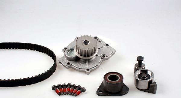 Hepu PK00568 - Водяной насос + комплект зубчатого ремня parts5.com