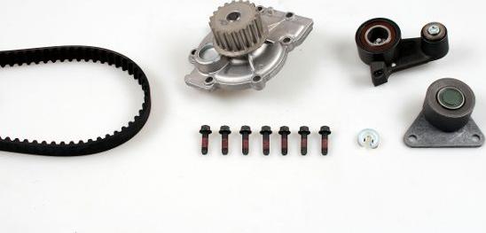 Hepu PK00562 - Водяной насос + комплект зубчатого ремня parts5.com