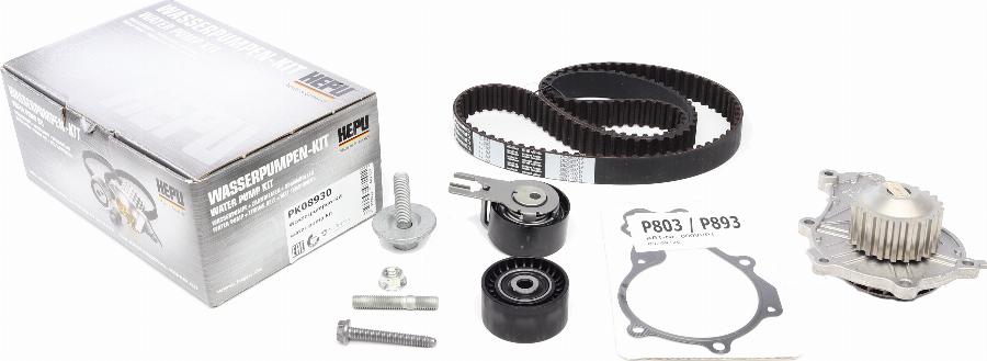 Hepu PK08930 - Water Pump & Timing Belt Set parts5.com