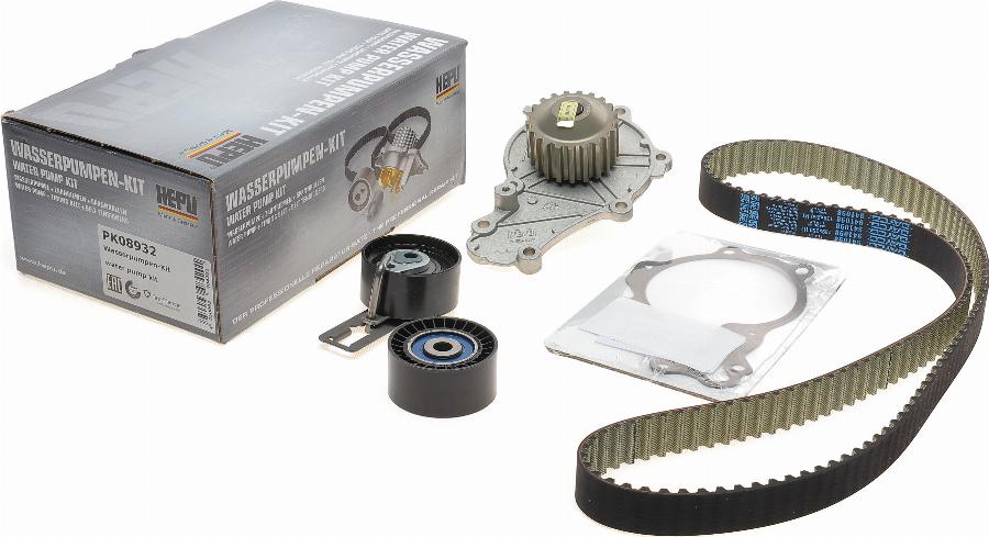 Hepu PK08932 - Water Pump & Timing Belt Set parts5.com