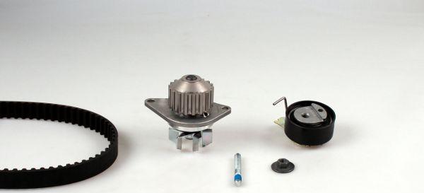 Hepu PK08460 - Водяной насос + комплект зубчатого ремня parts5.com