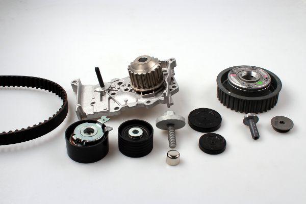 Hepu PK08423 - Водяной насос + комплект зубчатого ремня parts5.com