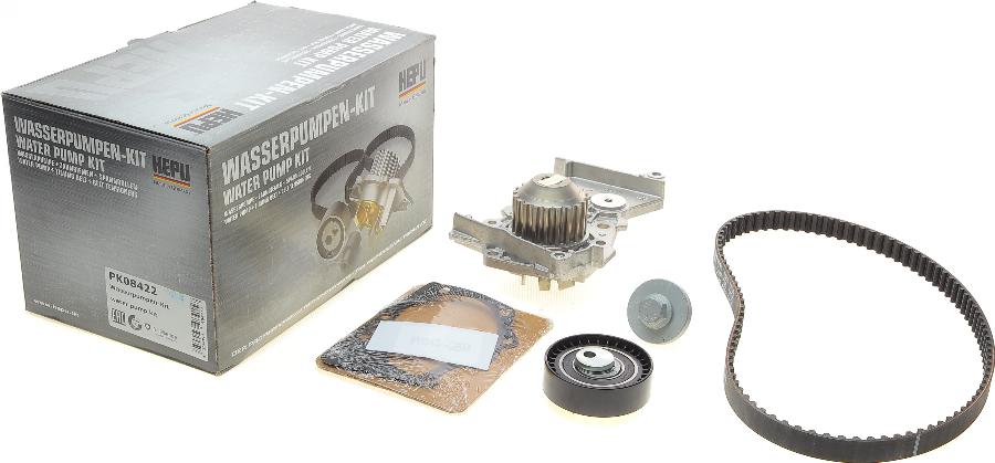 Hepu PK08422 - Water Pump & Timing Belt Set parts5.com