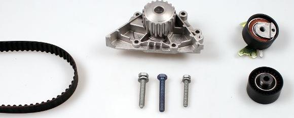 Hepu PK08570 - Водяной насос + комплект зубчатого ремня parts5.com