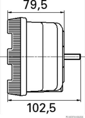 Herth+Buss Elparts 83830023 - Задний фонарь parts5.com