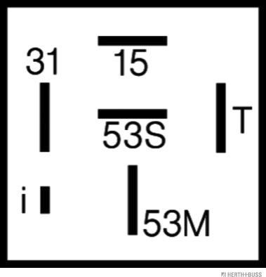 Herth+Buss Elparts 75614013 - Реле, интервал включения стеклоочистителя parts5.com