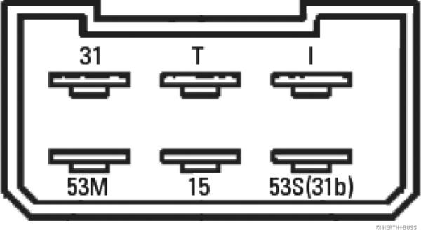 Herth+Buss Elparts 75614303 - Реле, интервал включения стеклоочистителя parts5.com