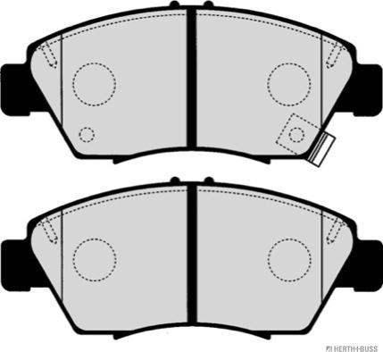 Herth+Buss Jakoparts J3604005 - Тормозные колодки, дисковые, комплект parts5.com