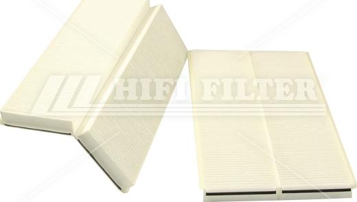 HIFI FILTER SC 5068 - Фильтр воздуха в салоне parts5.com