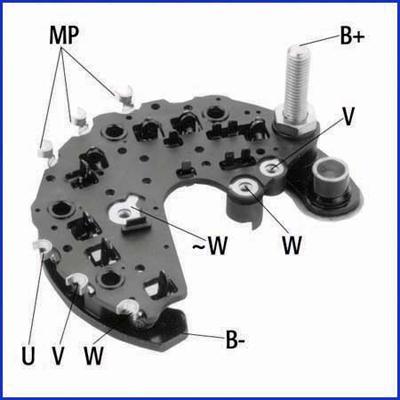 Hitachi 139723 - Выпрямитель, генератор parts5.com