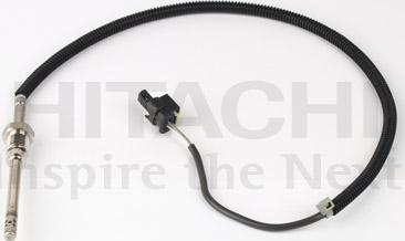 Hitachi 2507035 - Датчик, температура выхлопных газов parts5.com