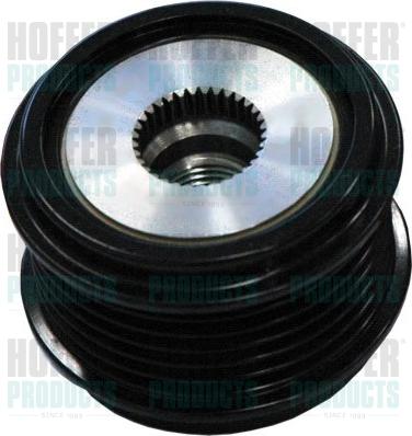 Hoffer 45188 - Шкив генератора, муфта parts5.com