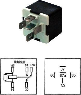 Hoffer 7233307 - Реле parts5.com