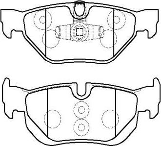 Valeo 302413 - Тормозные колодки, дисковые, комплект parts5.com