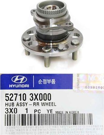 Hyundai 52710-3X000 - Комплект подшипника ступицы колеса parts5.com