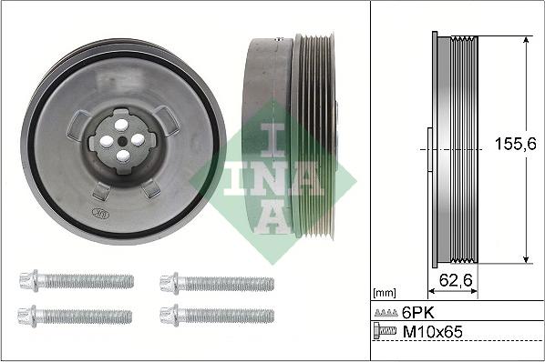 INA 544 0501 20 - Шкив коленчатого вала parts5.com