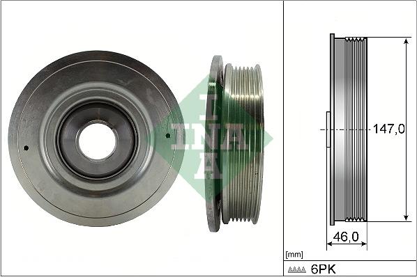 INA 544 0094 10 - Шкив коленчатого вала parts5.com