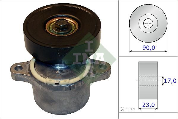 INA 534 0460 10 - Belt Tensioner, v-ribbed belt parts5.com