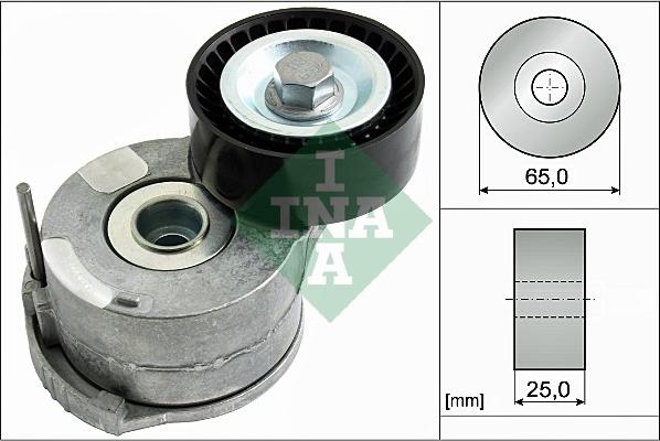 INA 534 0403 10 - Натяжитель, поликлиновый ремень parts5.com