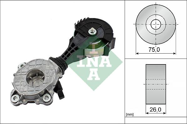 INA 534 0426 10 - Натяжитель, поликлиновый ремень parts5.com