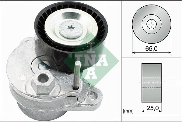 INA 534 0540 10 - Натяжитель, поликлиновый ремень parts5.com