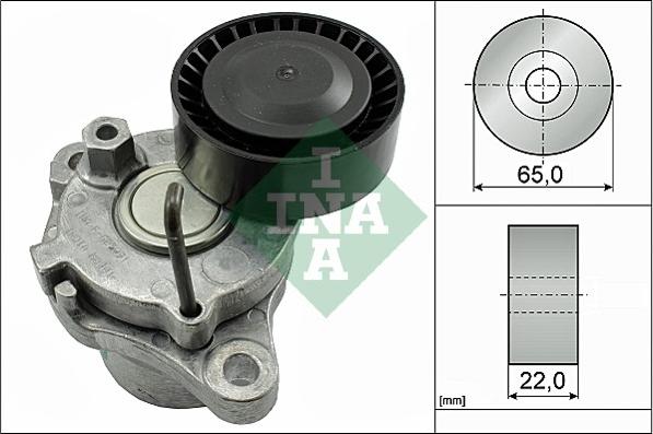 INA 534 0550 10 - Натяжитель, поликлиновый ремень parts5.com