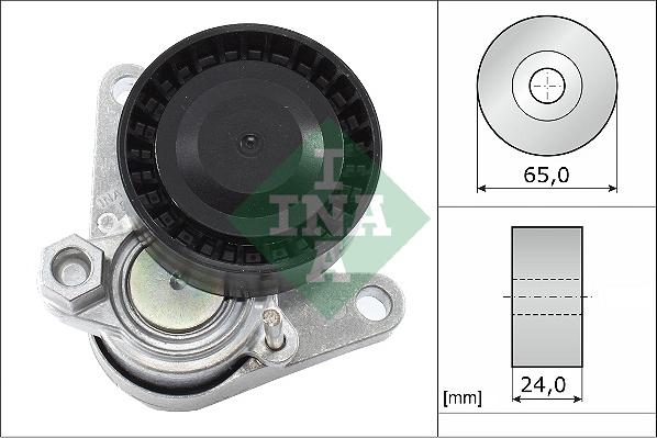 INA 534 0552 10 - Belt Tensioner, v-ribbed belt parts5.com