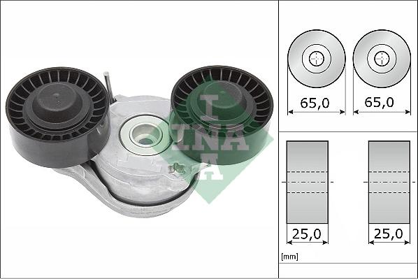 INA 534 0696 10 - Натяжитель, поликлиновый ремень parts5.com