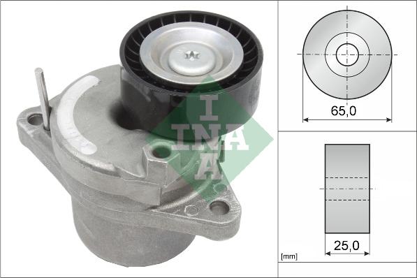 INA 534 0658 10 - Натяжитель, поликлиновый ремень parts5.com